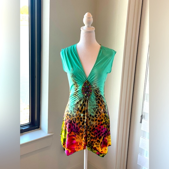 Embellished sleeveless top - Picture 1 of 6